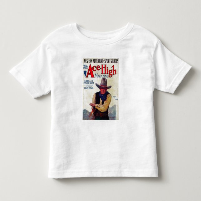 Ace High Magazine Cover Toddler T-shirt (Front)