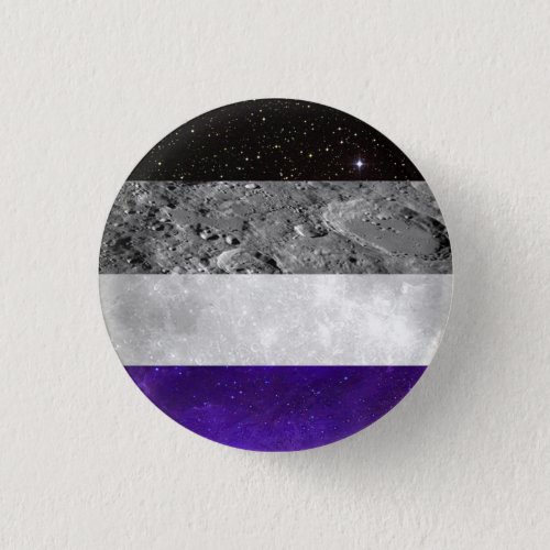Ace in Space_ Ace Pride Flag Asexual Space Button
