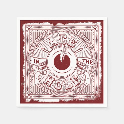 Ace in the Hole Party Paper Napkins
