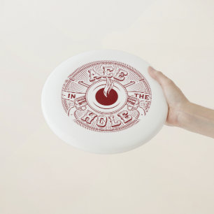 Ace in the Hole White Frisbee