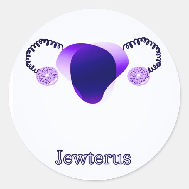 Ace Jewterus Classic Round Sticker (Front)