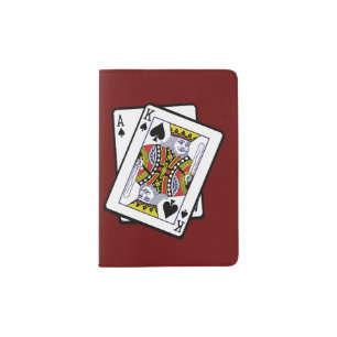 Ace & King of Spades 21st Birthday Passport Holder