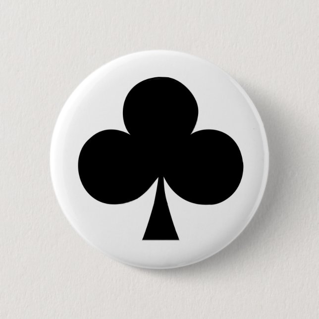 Ace of Clubs Button (Front)