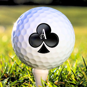 Ace of Clubs Casino Deck of Playing Cards Golf Balls