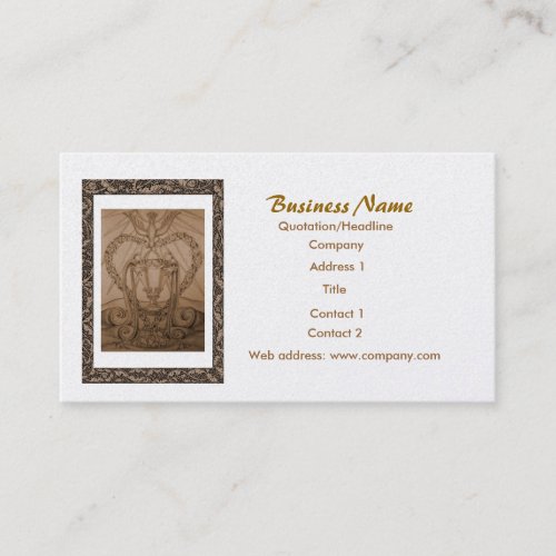 Ace Of Cup Tarot Business Card