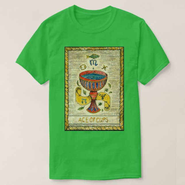 Ace Of Cups T-Shirt (Design Front)