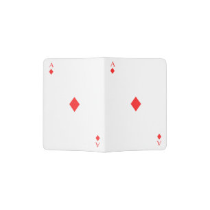 Ace of Diamonds Passport Holder