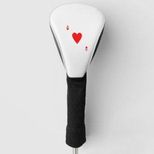 Ace of Hearts Golf Head Cover