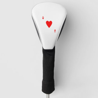 Ace of Hearts Golf Head Cover