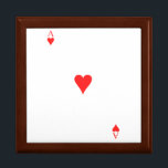 Ace of Hearts Jewelry Box<br><div class="desc">Search "wowsmiley" for more products like this one.</div>