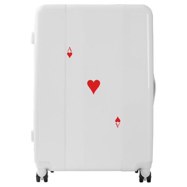 Ace of Hearts Luggage (Front)