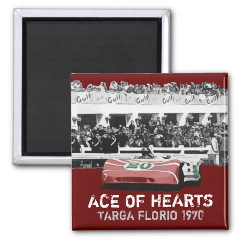 ACE OF HEARTS MAGNET