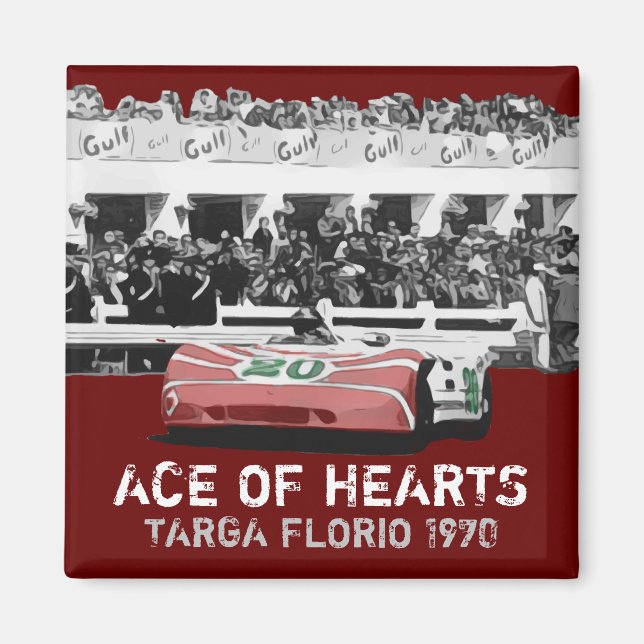 ACE OF HEARTS MAGNET (Front)