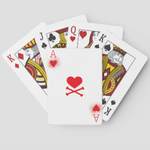 Ace of Hearts Playing Card Backs
