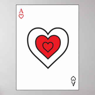 Ace of Hearts Poster
