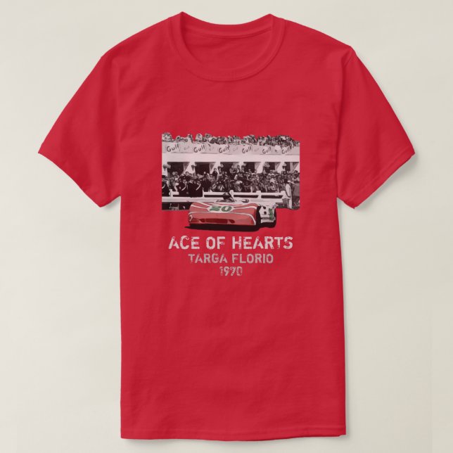 ACE OF HEARTS T-Shirt (Design Front)