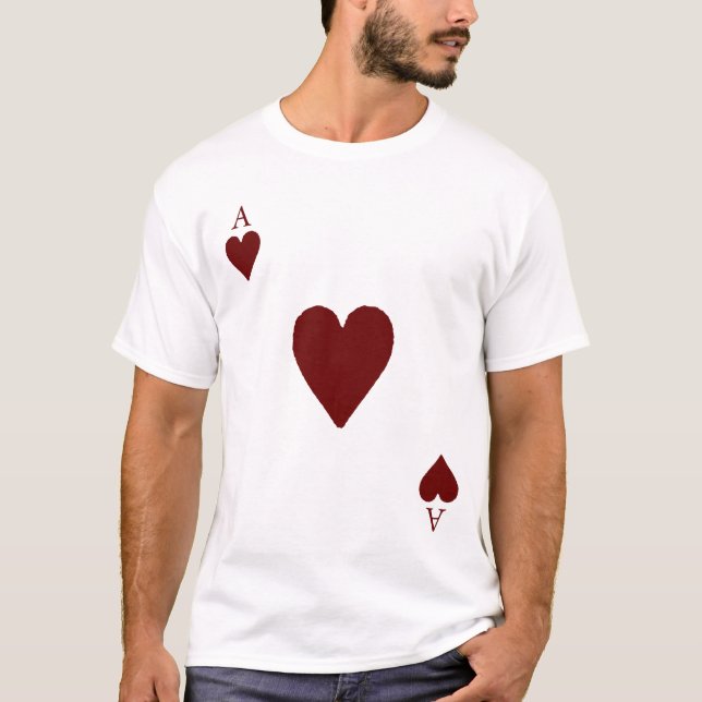 Ace of Hearts T-Shirt (Front)