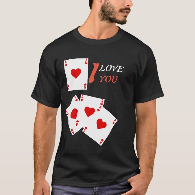 Ace of Hearts - T-Shirt (Front)