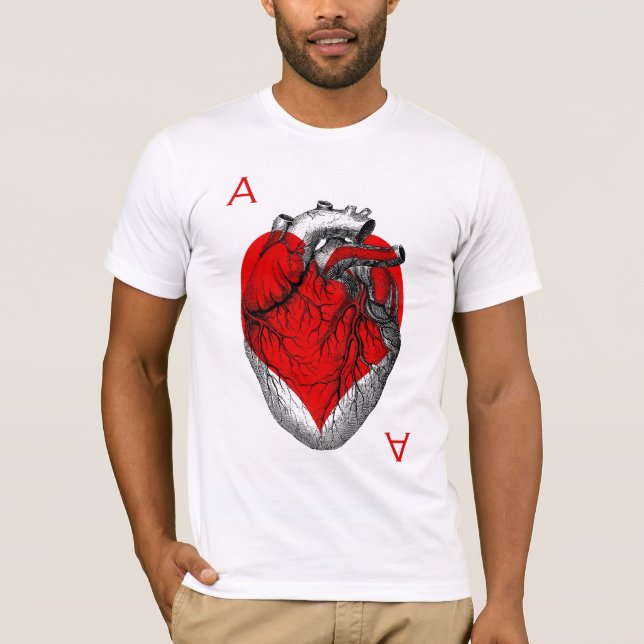 Ace of Hearts T-Shirt (Front)