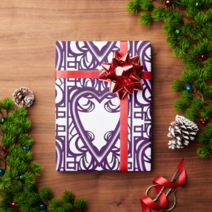 ace of hearts wrapping paper