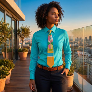Ace of Pentacles Neck Tie