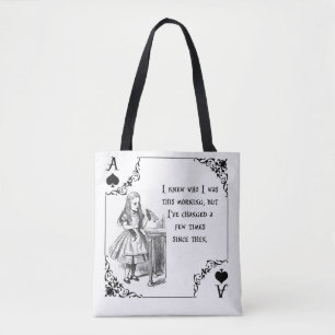 Ace of Spades Alice Tote Bag