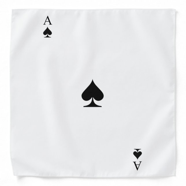 Ace of Spades Bandana (Front)
