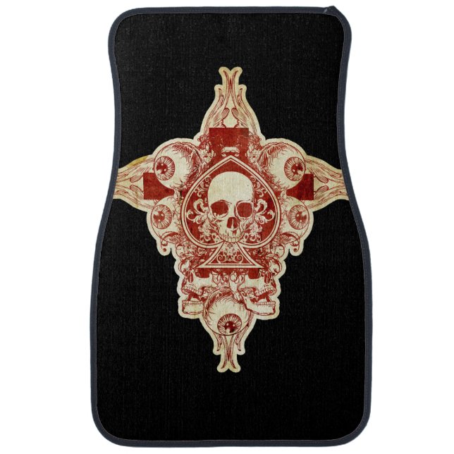 Ace of spades car mat (Front)