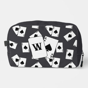 Ace Of Spades Card Player Casino Gambler Dopp Kit