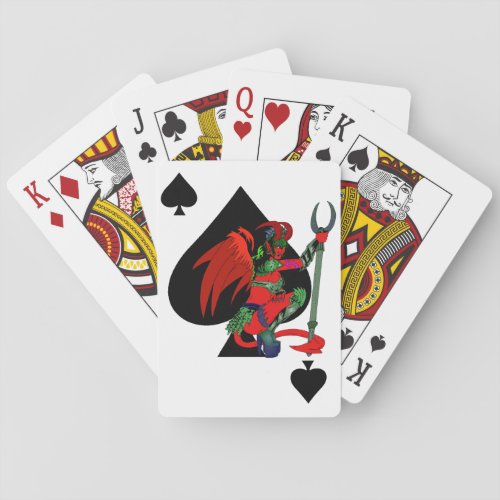 Ace of Spades Devilish Edition Playing Cards