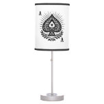 Ace of Spades — Filigree Star &amp; Laurel Table Lamp