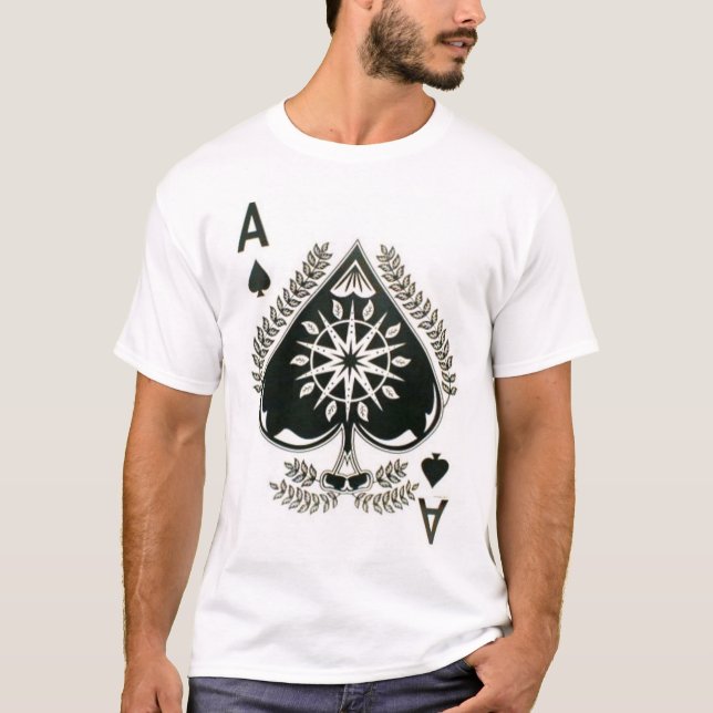 Ace of Spades (front only) T-Shirt (Front)