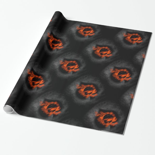 "Ace of spades" - gift paper (Unrolled)