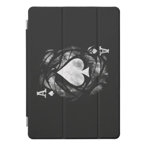 Ace of spades grunge design iPad pro cover