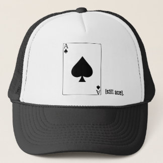 ace of spades hat. trucker hat