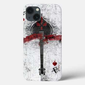Ace Of Spades Ipad Case by pigswingproductions at Zazzle