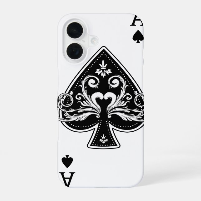 Ace of Spades Iphone Case (Back)
