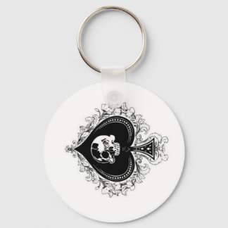 Ace of Spades Keychain