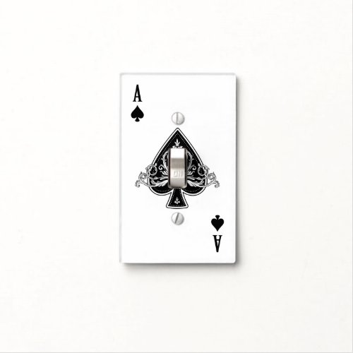 Ace Of Spades Light Switch Cover