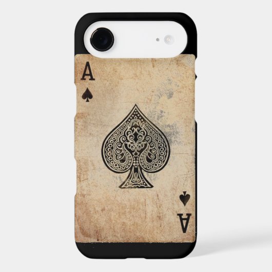 Ace of spades phone case (Back)