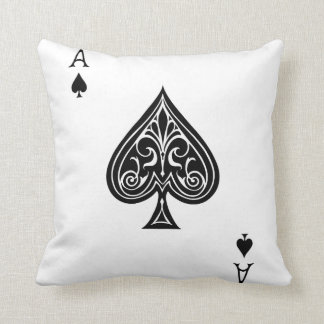 Ace of Spades Pillow