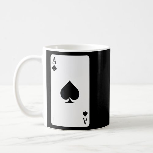Ace Of Spades Playing Card Ace Card  Coffee Mug