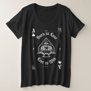 Ace of Spades Playing Card T-Shirt