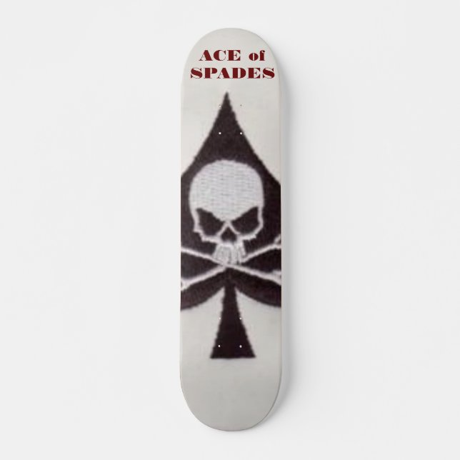 ACE of SPADES Skateboard Deck (Front)