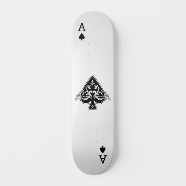 Ace of Spades Skateboard Deck (Front)
