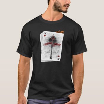 Ace Of Spades T-shirt by pigswingproductions at Zazzle