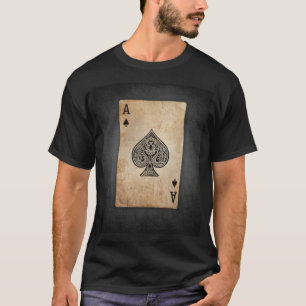 Ace of spades throw pillow T-Shirt
