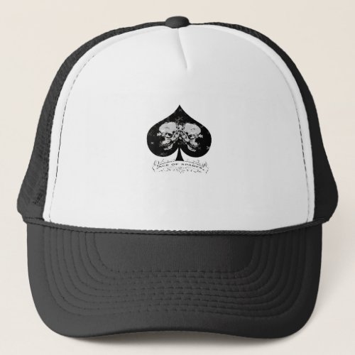 ace of spades trucker hat