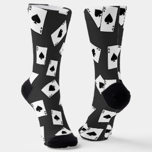 Ace of Spades Vegas Gamer Socks