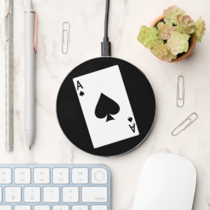 Ace Of Spades Wireless Charger